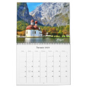 Calendrier Belle Allemagne Europe Deutschland (Jan 2026)
