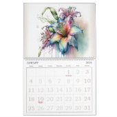 Calendrier Belle aquarelle Abstraite (Jan 2026)
