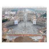 Calendrier Belle architecture Rome Italie 2015 de monuments (Protection)