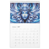 Calendrier Belle Art de Déesse Céleste - (Jan 2027)
