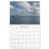 Calendrier Belle Bora Bora Paysage Photographie (Feb 2027)