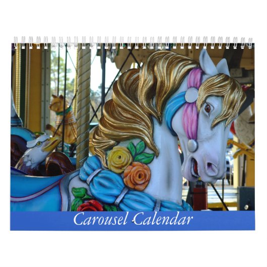 Calendrier Belle Carrousel Photos d'animaux (Protection)