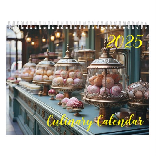 Calendrier Belle confiserie. 2025 (Protection)