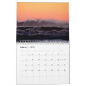 Calendrier Belle côte Washington Ocean Sunset Photo Ca (Feb 2026)
