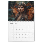 Calendrier Belle fées Imaginaire Mystic Magic Modèle (Jan 2027)