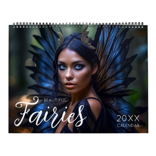Calendrier Belle fées Imaginaire Mystic Magic Modèle (Protection)