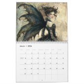 Calendrier Belle fées Papillons Fées Élégant (Mar 2026)