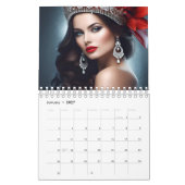 Calendrier Belle femme de mode artCalendrier (Jan 2027)