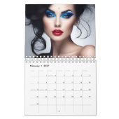 Calendrier Belle femme de mode artCalendrier (Feb 2027)