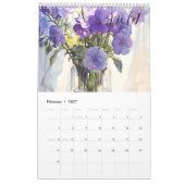 Calendrier Belle Fleurs de Naissance Callendar (Feb 2027)