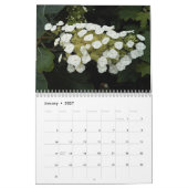 Calendrier Belle Hydrangée fleurit Floral Photographie (Jan 2027)