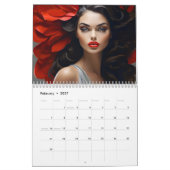 Calendrier Belle mode femme art (Feb 2027)