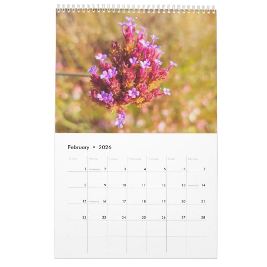 Calendrier belle nature 2022 (Feb 2026)