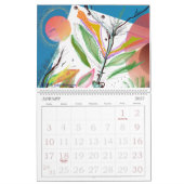 Calendrier Belle nature abstraite (Jan 2027)