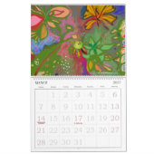 Calendrier Belle nature abstraite (Mar 2027)