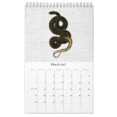 Calendrier Belle nature des serpents Vintages (Mar 2027)
