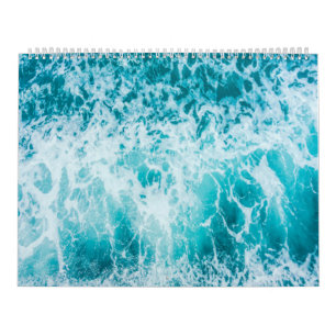 Calendrier Belle Nature Et Plages Avec Couverture D'Ondes Oc