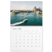 Calendrier Belle Nature Et Plages Avec Couverture D'Ondes Océ (Jan 2026)