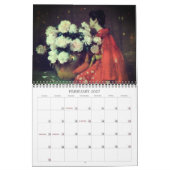 Calendrier Belle peinture à fleurs (Feb 2027)