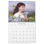 Calendrier Belle peinture à fleurs (Jan 2027)