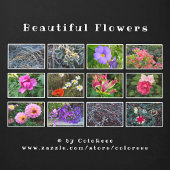 Calendrier Belle photo de Fleur long -