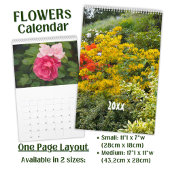 Calendrier Belle photo de fleurs -