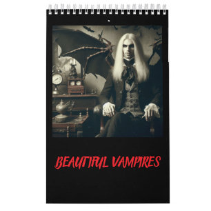 CALENDRIER BELLE VAMPIRE HOMMES FEMMES ET ENFANTS PHOTOS