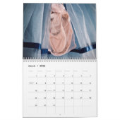 Calendrier Belles chaussures de ballet 2026 (Mar 2026)