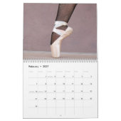 Calendrier Belles chaussures de ballet 2026 (Feb 2027)