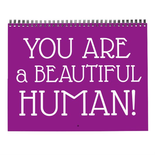 Calendrier Belles citations inspirées de motivation (Dos)