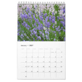 Calendrier Belles fleurs de lavande (Jan 2027)