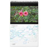 Calendrier Belles fleurs Nature Photographie 2026 Mur (Feb 2027)