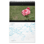 Calendrier Belles fleurs Nature Photographie 2026 Mur (Mar 2027)