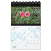 Calendrier Belles fleurs Nature Photographie 2026 Mur (Feb 2026)
