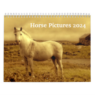 Calendrier Belles images de chevaux 2024