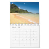 Calendrier Belles images de l'île hawaïenne de Kauai (Feb 2026)