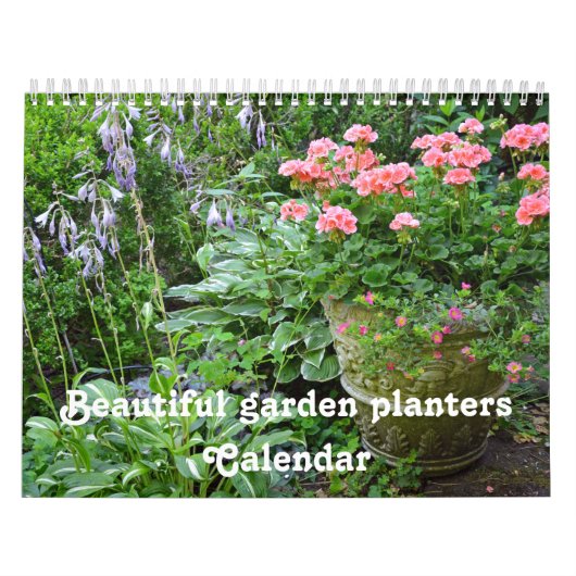 Calendrier Belles jardinières (Protection)