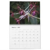 Calendrier Belles Orchidées Floral Photographie (Feb 2027)