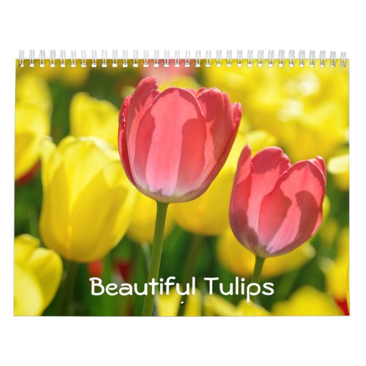 Calendrier Belles tulipes de 12 mois (#2) (Protection)