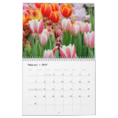 Calendrier Belles tulipes de 12 mois (#2) (Feb 2027)