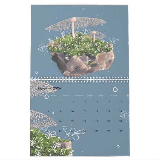 Calendrier Ben Geiger Art 2019 (Mar 2026)