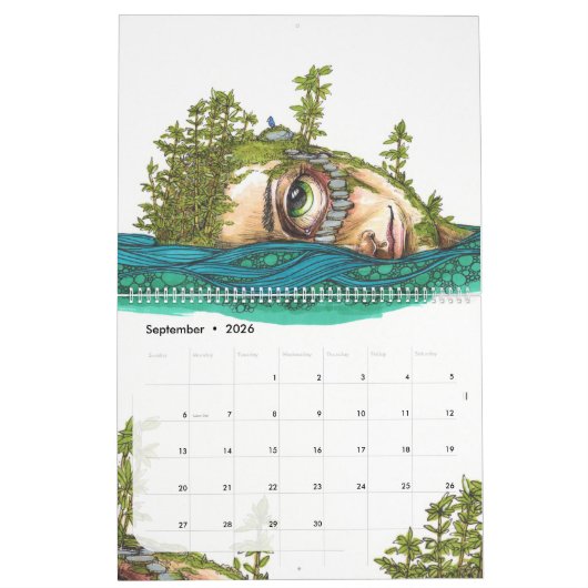 Calendrier Ben Geiger Art 2025 (Sep 2026)