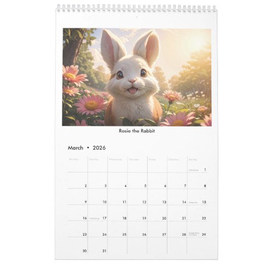 Calendrier Benny the Bear and the Missing Honey calendar (Mar 2026)
