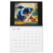Calendrier Berger australien (Mar 2027)