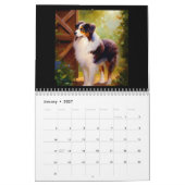 Calendrier Berger australien (Jan 2027)