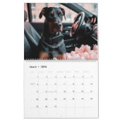 Calendrier Bergers et Dobermans. 2024 (Mar 2026)