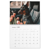 Calendrier Bergers et Dobermans. 2024 (Jan 2027)