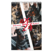 Calendrier Bergers et Dobermans. 2024 (Protection)
