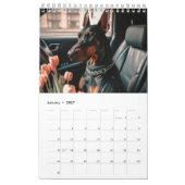 Calendrier Bergers et Dobermans. 2024 (Jan 2027)