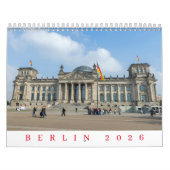 Calendrier Berlin 2026 (Protection)